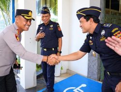 Silaturahmi Kapolresta Kendari dan Kalapas Kelas IIA, Dorong Sinergitas Keamanan