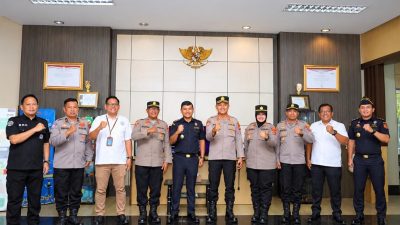 Wujudkan Kamtibmas Kondusif, Kapolresta Kendari Perkuat Koordinasi dengan Bea Cukai