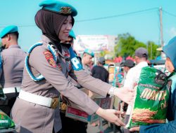 Refleksi 24 Tahun Pengabdian, Bid Propam Polda Sulbar Gelar Bakti Sosial Sasar Tukang Becak