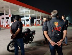 Patroli Hunting Tengah Malam, URC Polda Sulbar Perketat Pengamanan Kota Mamuju