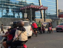 Jamin Keselamatan Pengendara, Ditlantas Polda Sulbar Intensifkan Pengaturan Lalu Lintas di Titik Padat Kendaraan