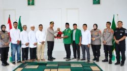 Silaturahmi Kapolresta Kendari Bersama GP Ansor, Komitmen Bangun Sinergi Kepemudaan