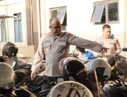 Sidak Kendaraan dan Rusun Dinas, Kapolda Sulbar: Fasilitas Negara Adalah Amanah yang Harus Dijaga