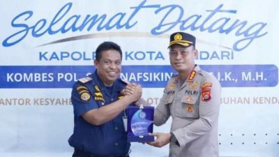 Jaga Kondusivitas Kota Kendari, Kapolresta Pererat Sinergi Bersama KSOP