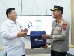 Kapolresta Kendari Perkuat Kemitraan dan Sinergi Bersama ASABRI
