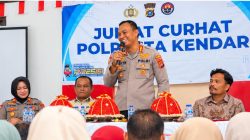 Lewat Jumat Curhat, Kapolresta Kendari Buka Ruang Dialog Bersama Warga Lahundape