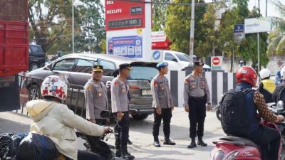 Kapolresta Kendari Kawal Ketersediaan BBM dan Pelayanan SPBU untuk Masyarakat