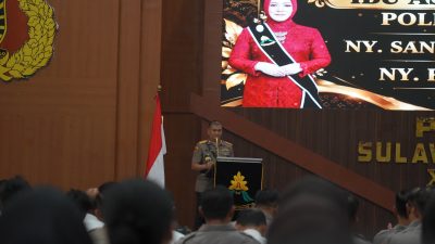 Serah Terima Ibu Asuh Polwan Polda Sulbar, Dari Kehangatan yang Berlalu ke Semangat yang Baru