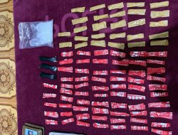 Satresnarkoba Polresta Gowa Bongkar Jaringan Narkotika, Sita 105 Gram Sabu  Amankan Dua Tersangka