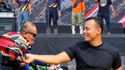 Gelorakan Semangat Presisi dan Kebersamaan, Kapolresta Kendari Hadiri Adventure Trail Brimob
