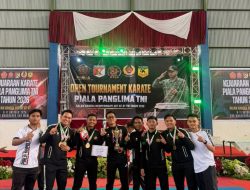 Polda Sulbar Juara Umum, Borong Medali di Kejuaraan Karate Piala Panglima TNI 2026
