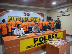 Kapolres Pelabuhan Makassar Paparkan Keberhasilan Operasi Antik, 32 Kasus Narkoba Terungkap dalam 20 Hari