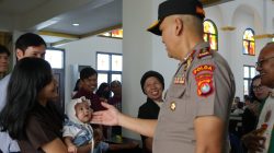 Titip Doa, Dengarkan Harapan Kehangatan Minggu Kasih Kapolda Sulbar di Gereja Santa Maria