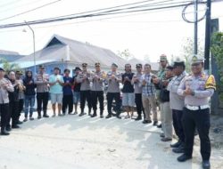 Kapolresta Kendari Cek Langsung Kesiapan Pengamanan Pemungutan Suara Pilkades