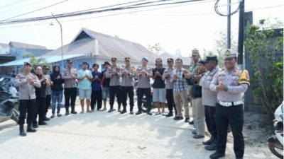 Kapolresta Kendari Cek Langsung Kesiapan Pengamanan Pemungutan Suara Pilkades