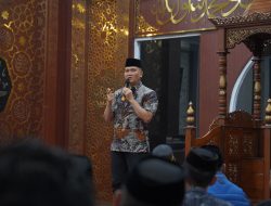 Subuh Keliling di Masjid Desa Bambu, Kapolda Sulbar Sampaikan Keselamatan Berawal dari Ketaatan