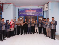 Kapolresta Kendari Silaturahmi dengan Ketua FKUB, Perkuat Kolaborasi Jaga Kerukunan Umat Beragama
