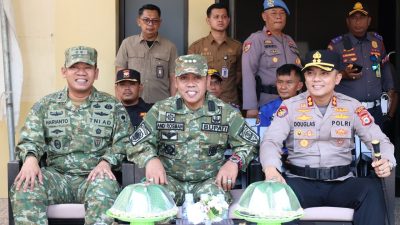 Kapolres Wajo Pimpin Apel dan Penyematan Pita Operasi Keselamatan Pallawa 2026