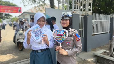 Sasar Pelajar di Mamuju, Satgas Polda Sulbar Jadikan Operasi Patuh Jadi Ruang Edukasi Seru