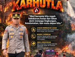 Polresta Kendari Ajak Masyarakat Bersama Cegah Kebakaran Hutan dan Lahan