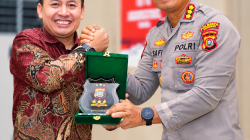 Kapolresta Kendari Perkuat Kolaborasi Kelembagaan Bersama BPN Kota Kendari